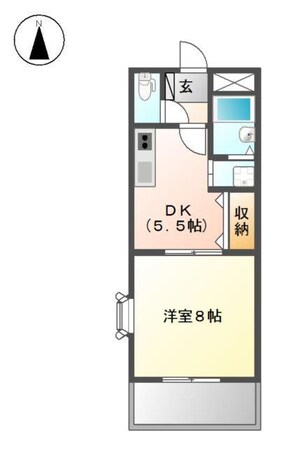 ラフィーヌ上野田の物件間取画像